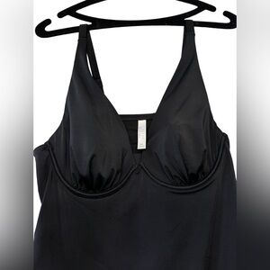 Swim by Cacique Plunge Tankini Top Size 40C